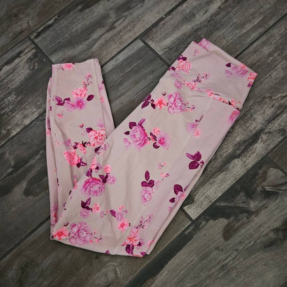 Victoria's Secret PINK Floral Athletic Leggings - Picture 8 of 8
